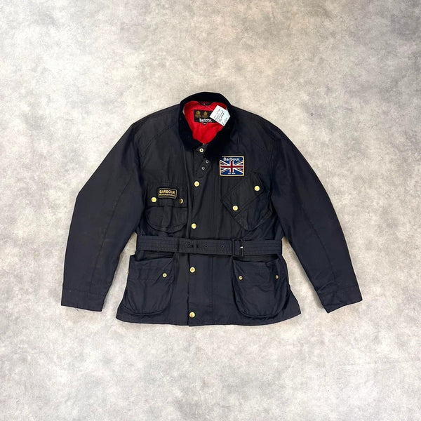 Barbour International wax cotton jacket