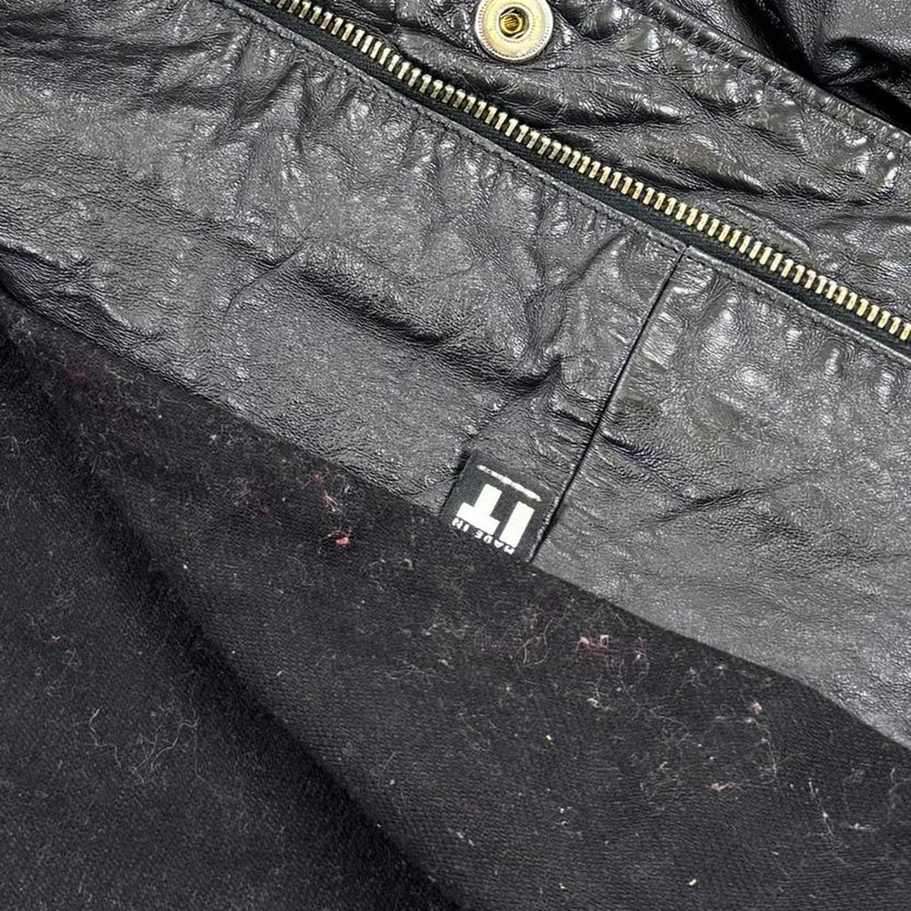 Versace leather jacket