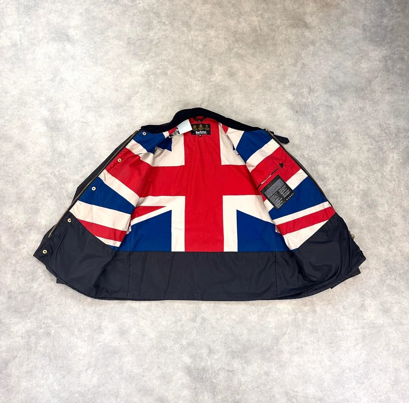 Barbour International wax cotton jacket
