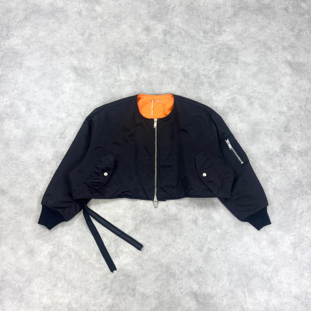 Ben Taverniti Unravel Project cropped bomber jacket