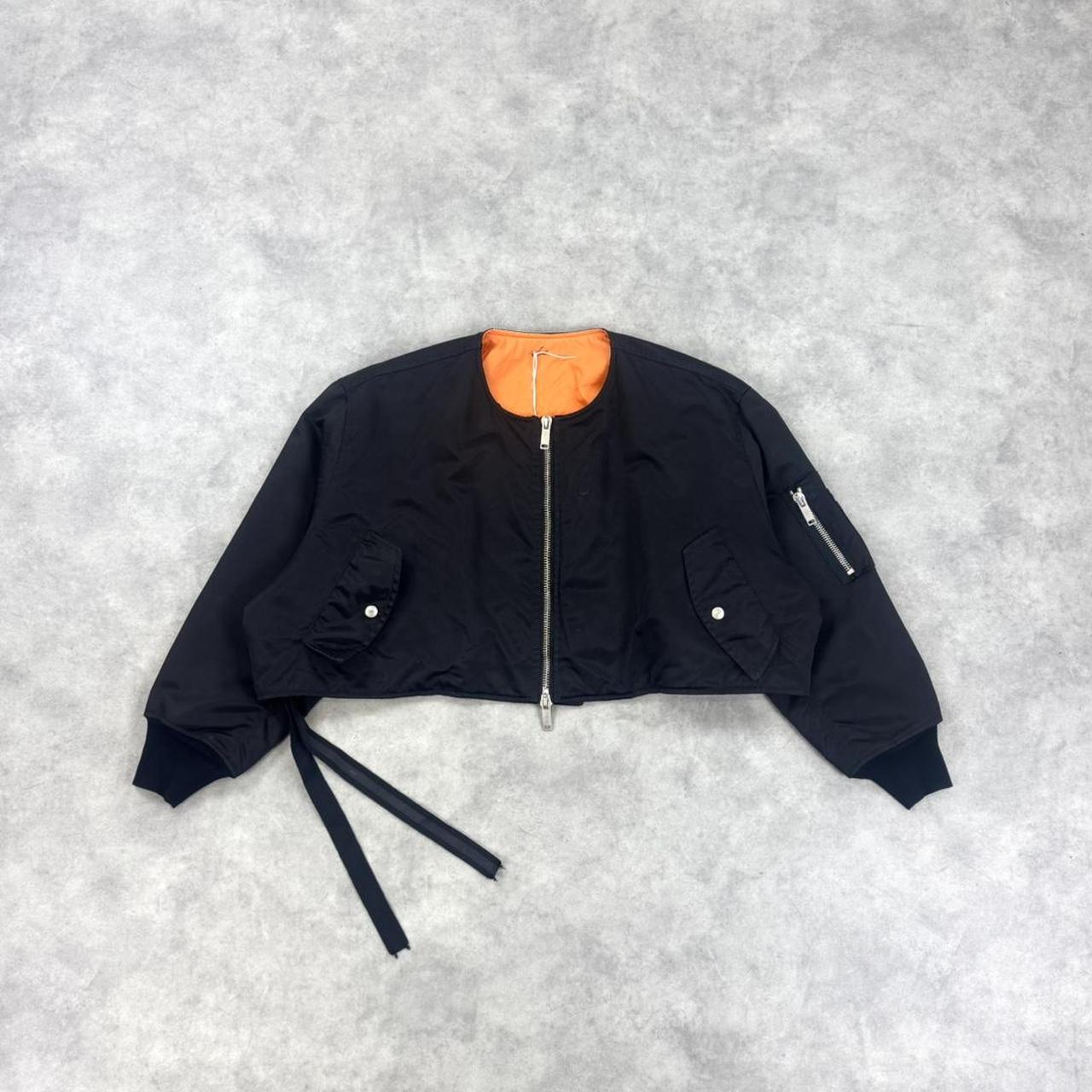 Ben Taverniti Unravel Project cropped bomber jacket