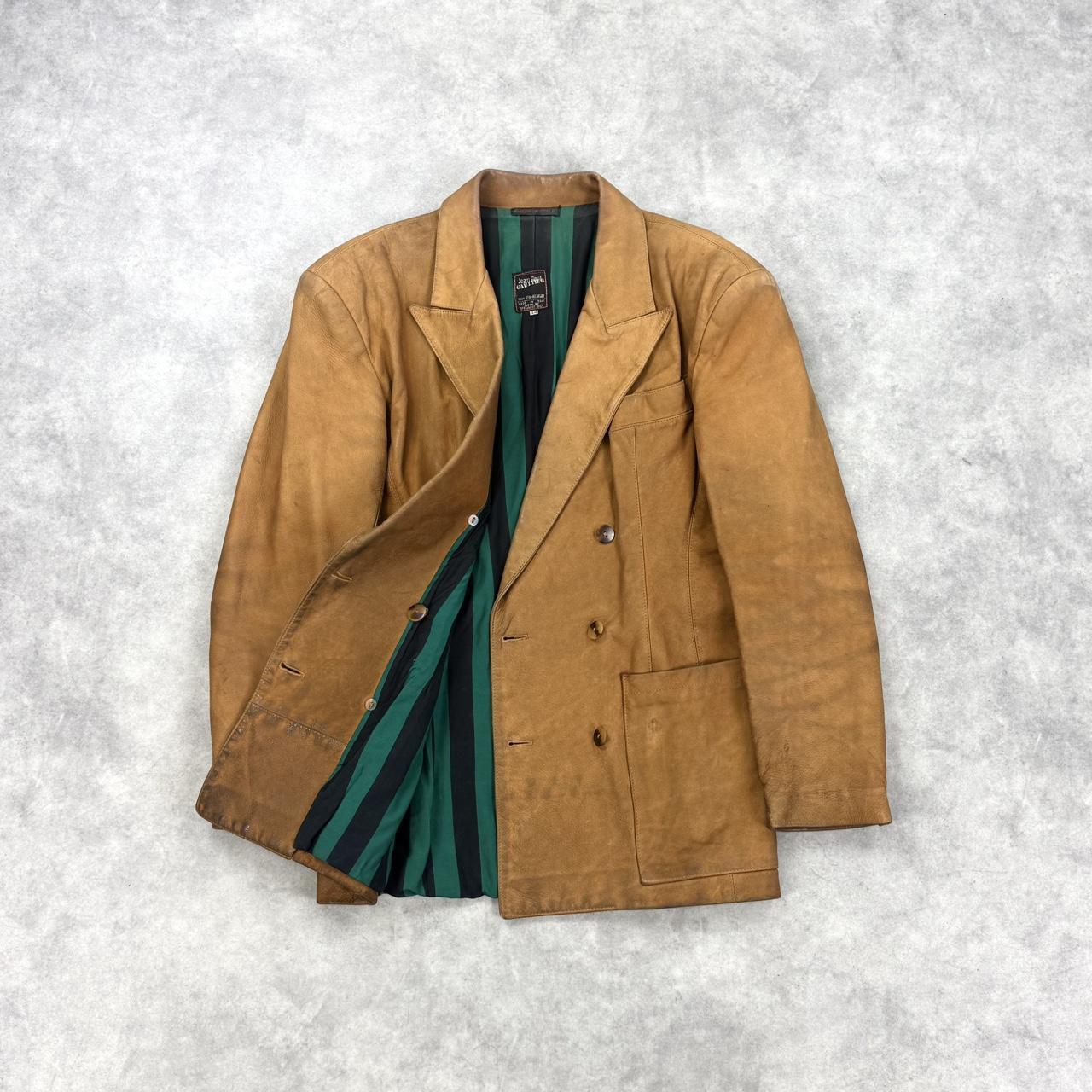 Vintage Jean Paul Gaultier leather jacket