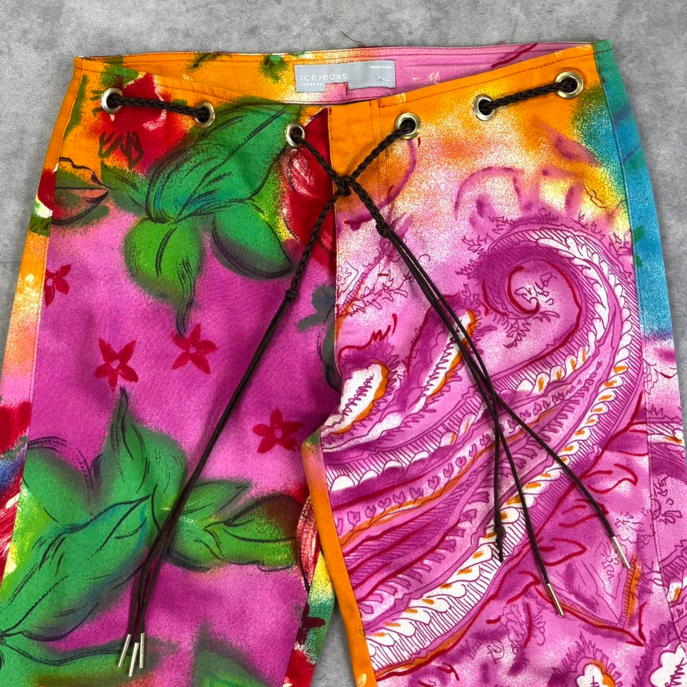 Vintage Iceberg print trousers