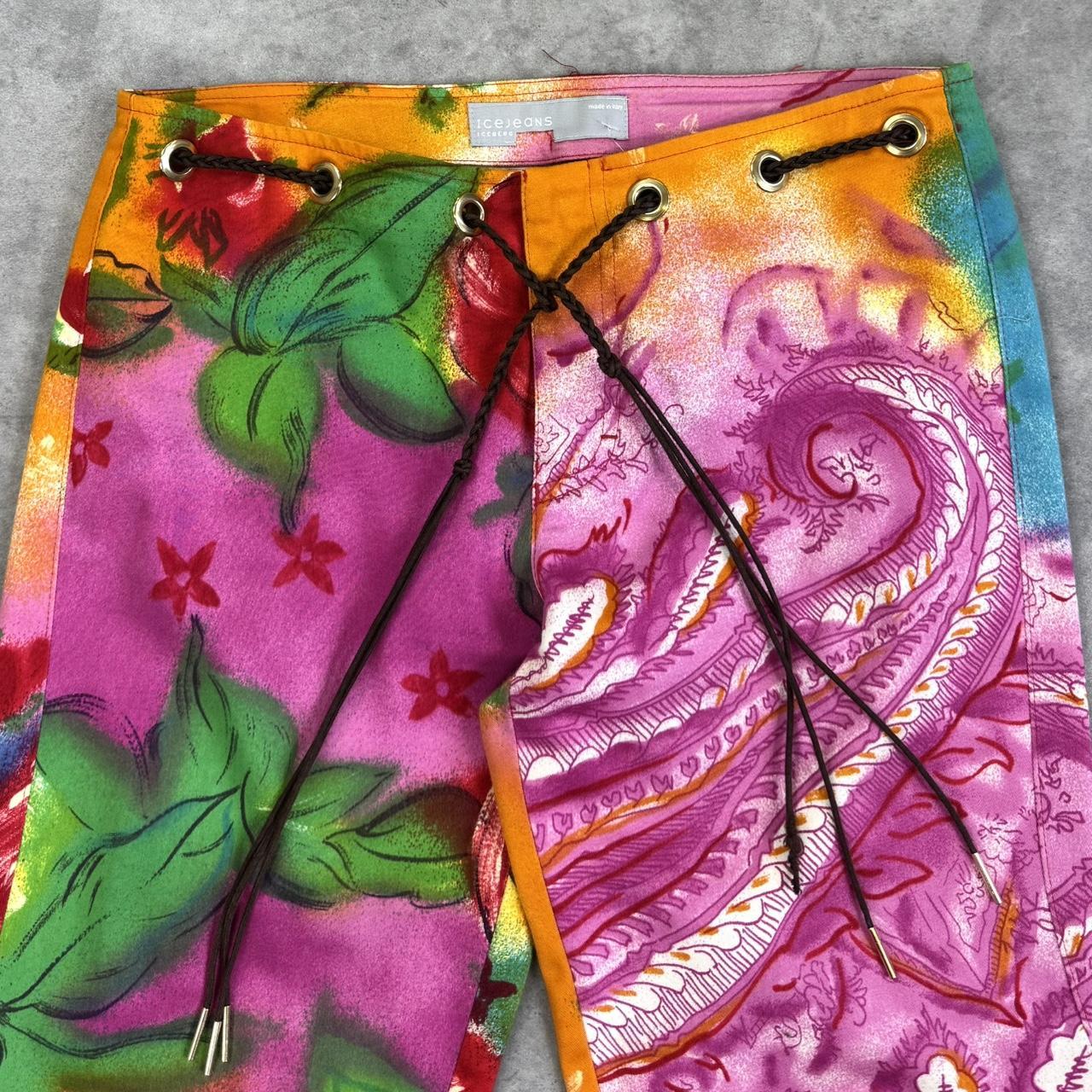 Vintage Iceberg print trousers