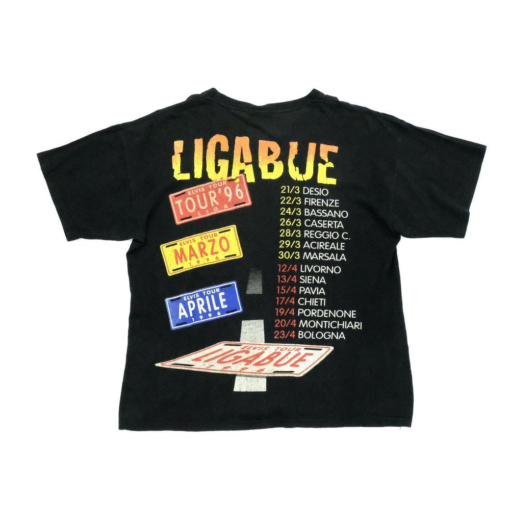 Vintage Ligabue tour t-shirt