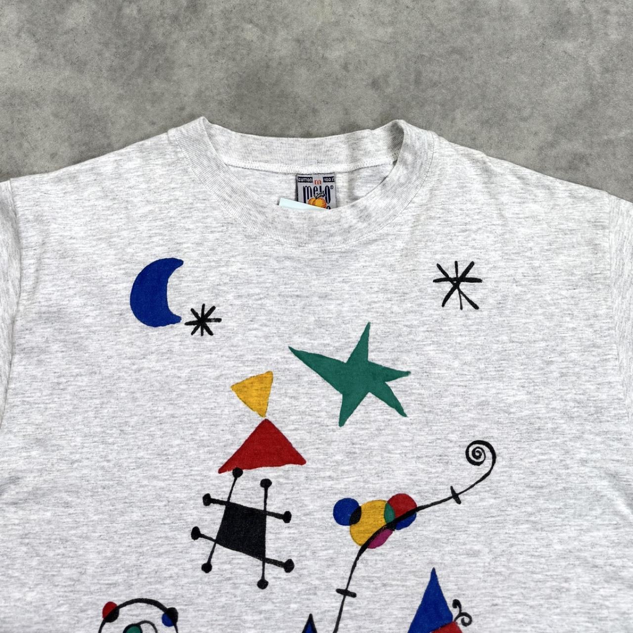 Vintage Miro inspired print t-shirt