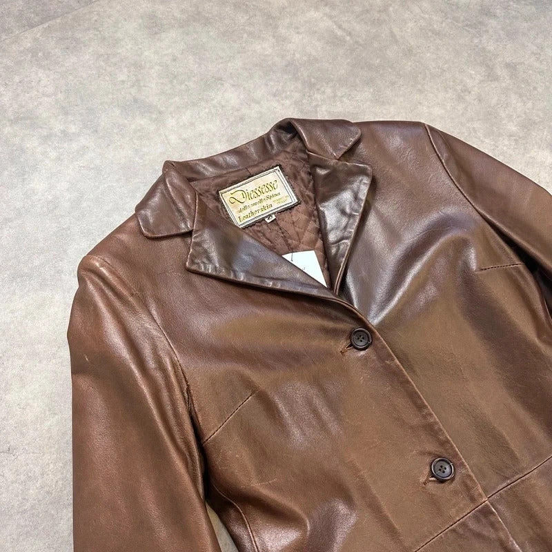 Diessesse leather coat