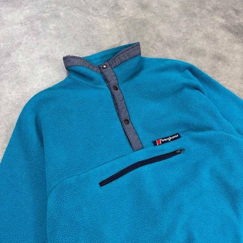 Vintage Berghaus aqua fleece