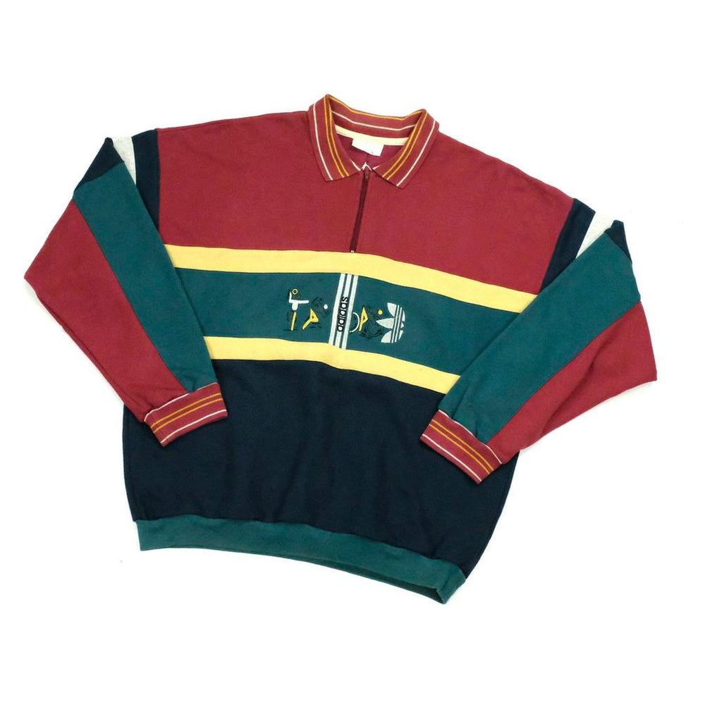 Adidas Q-zip Sweatshirt