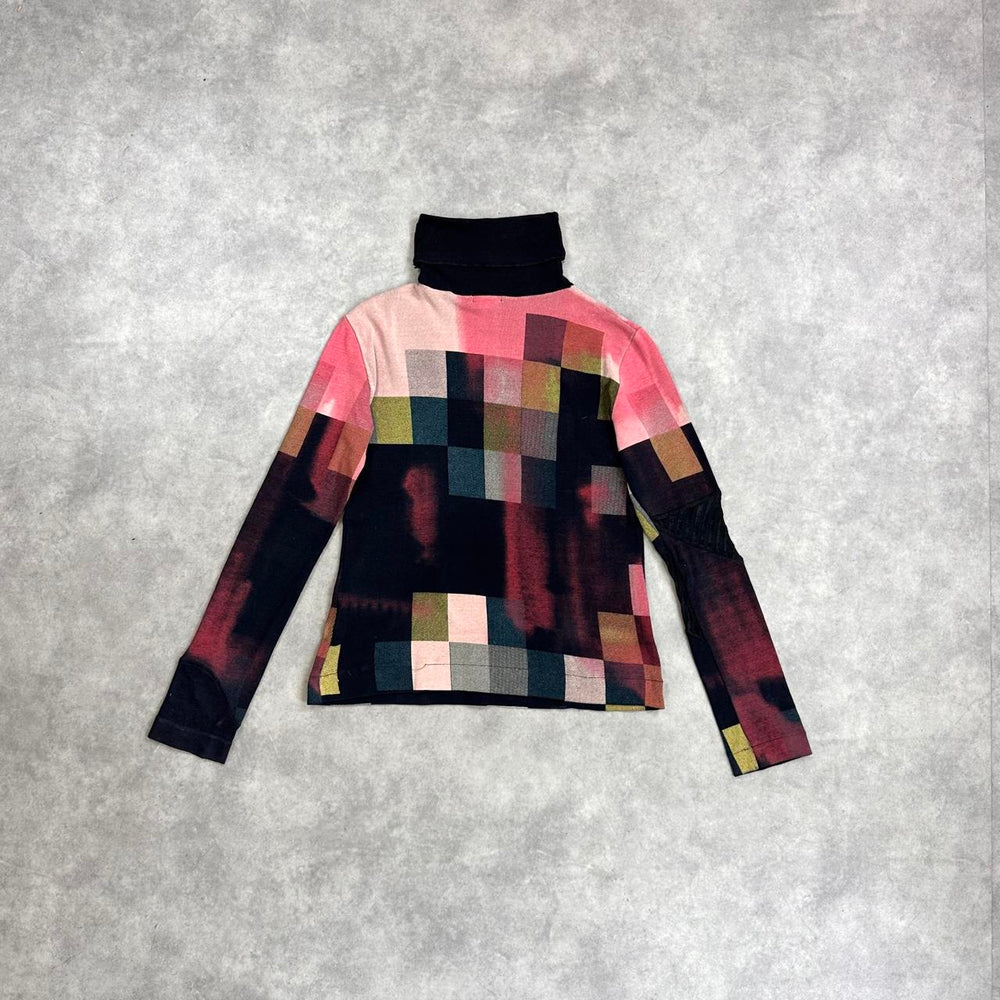 Custo Barcelona Abstract Roll Neck Top
