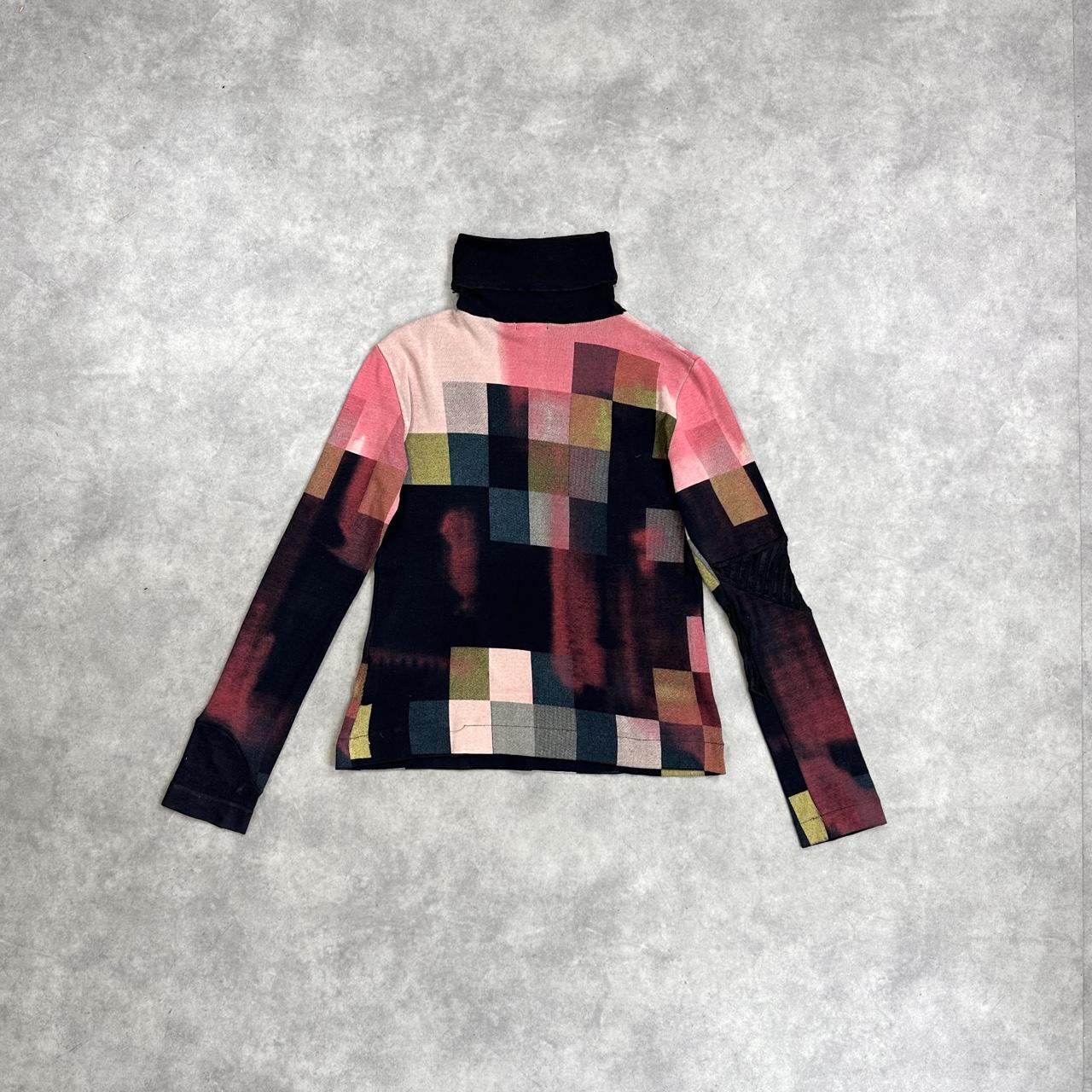 Custo Barcelona Abstract Roll Neck Top