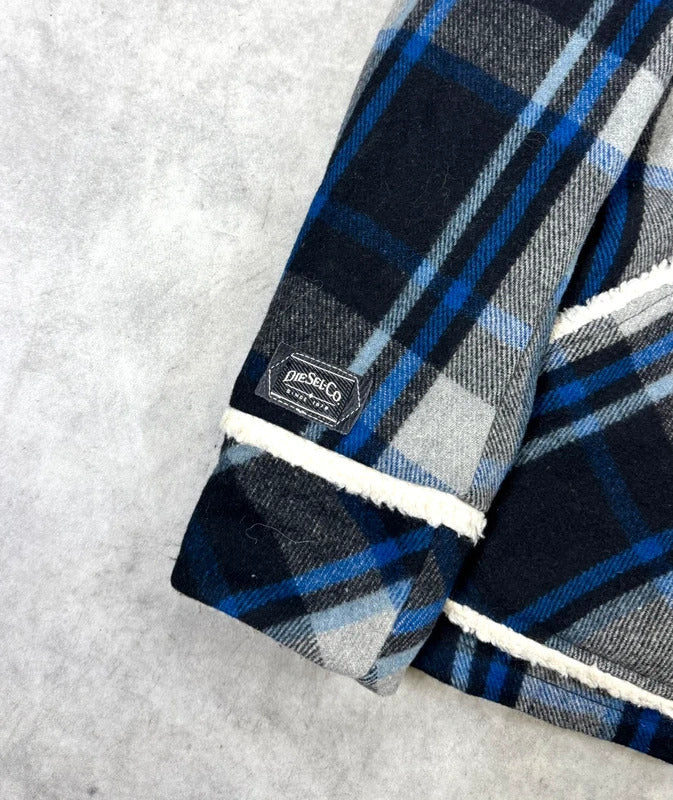 Diesel check plaid jacket
