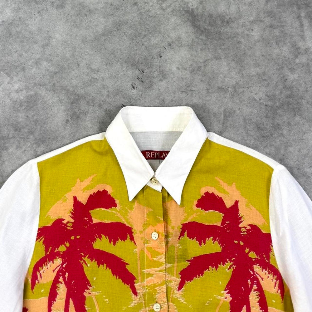 Replay print shirt