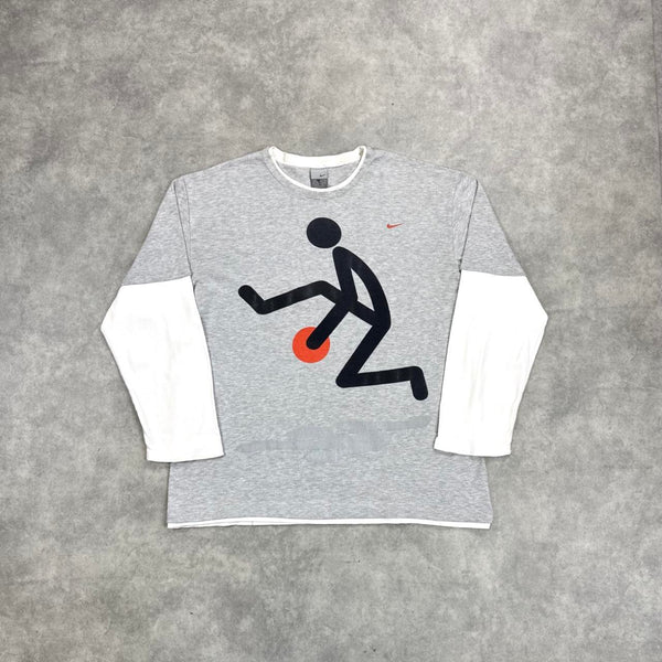 Nike Grey Long Sleeve