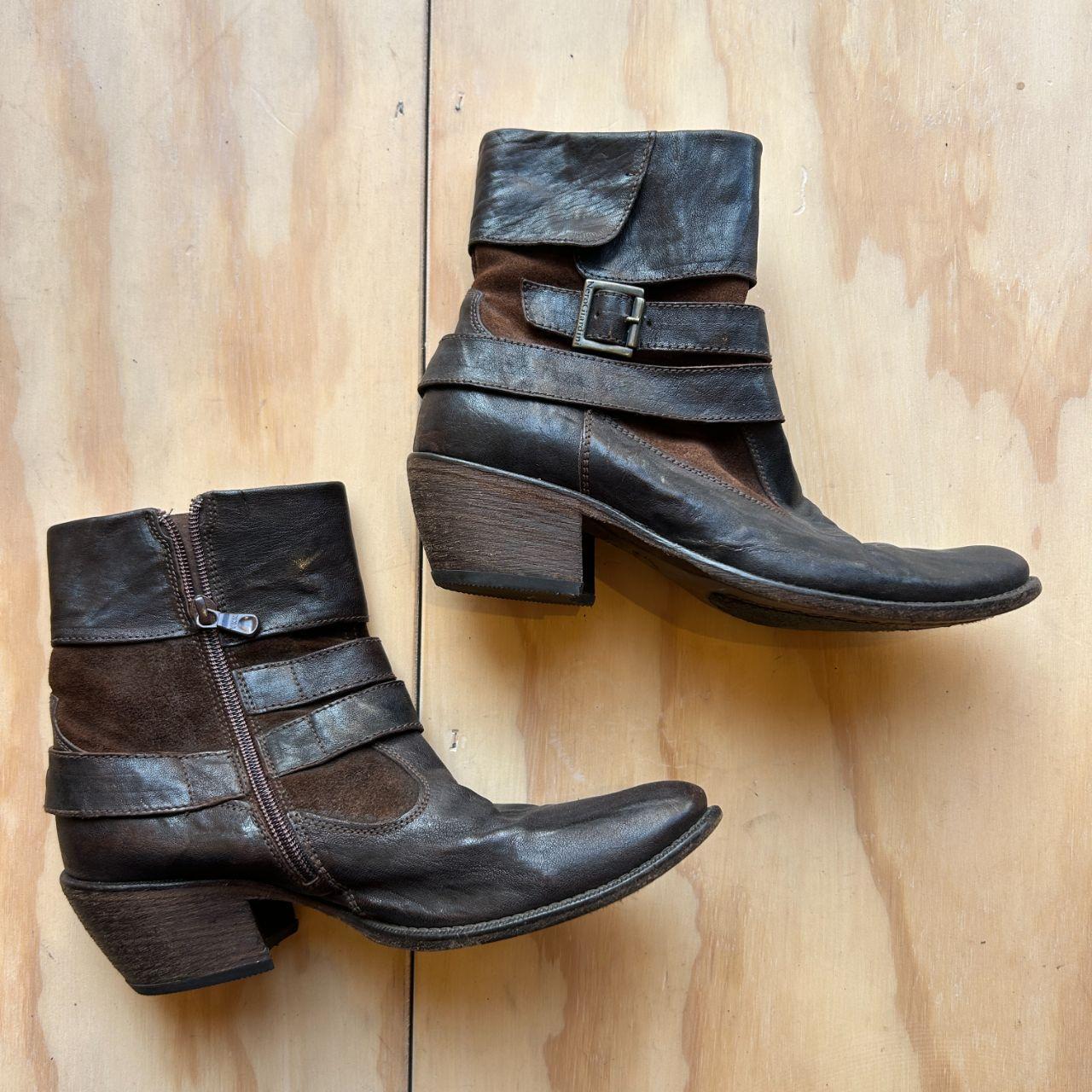 Western ankle boots
