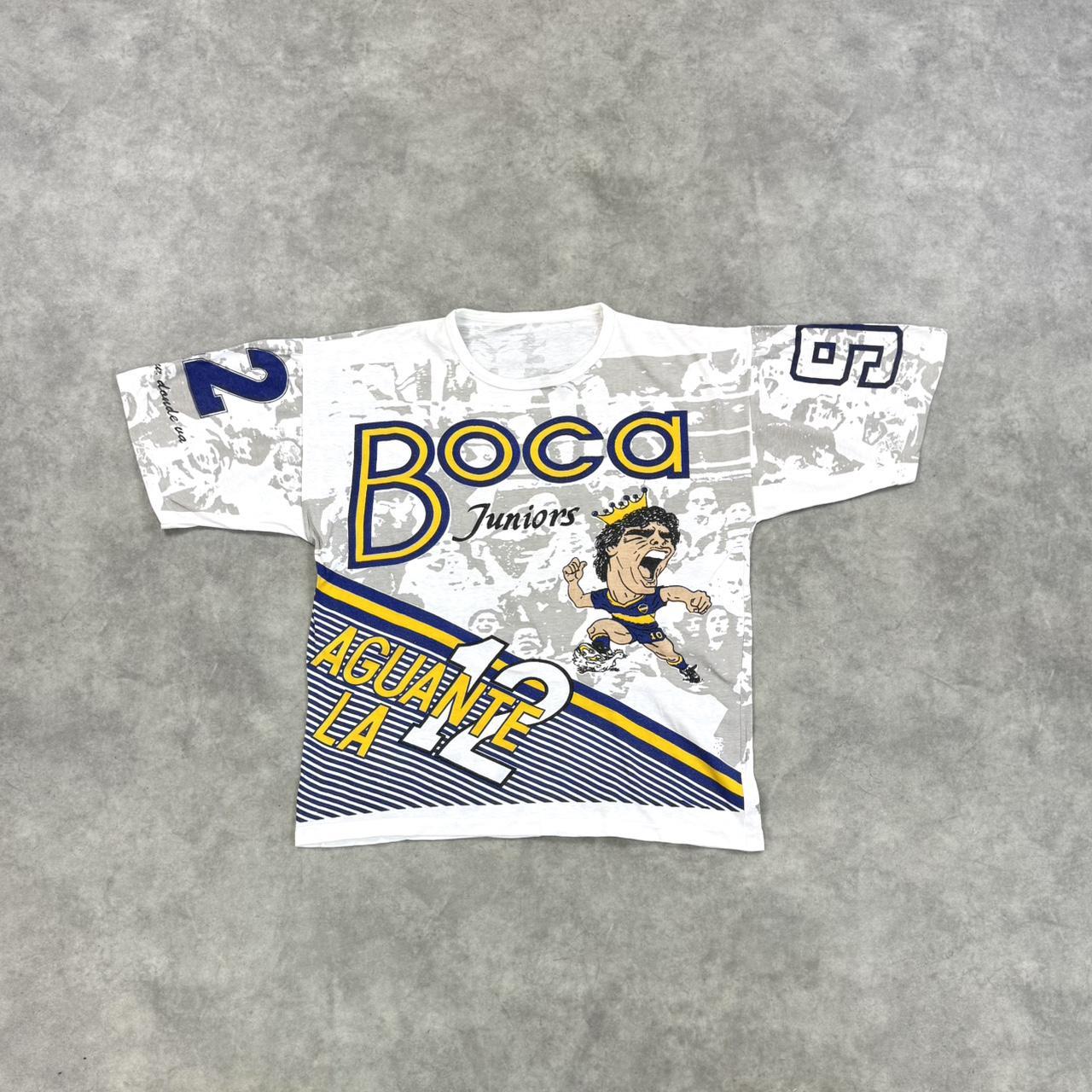 Vintage Boca Juniors football t-shirt
