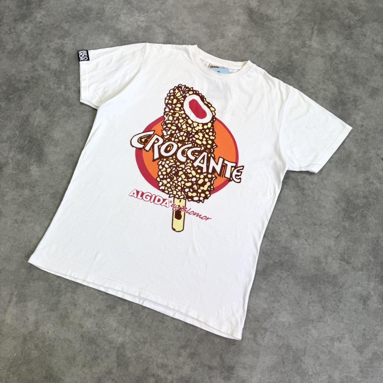 Vintage Croccante ice cream print t-shirt