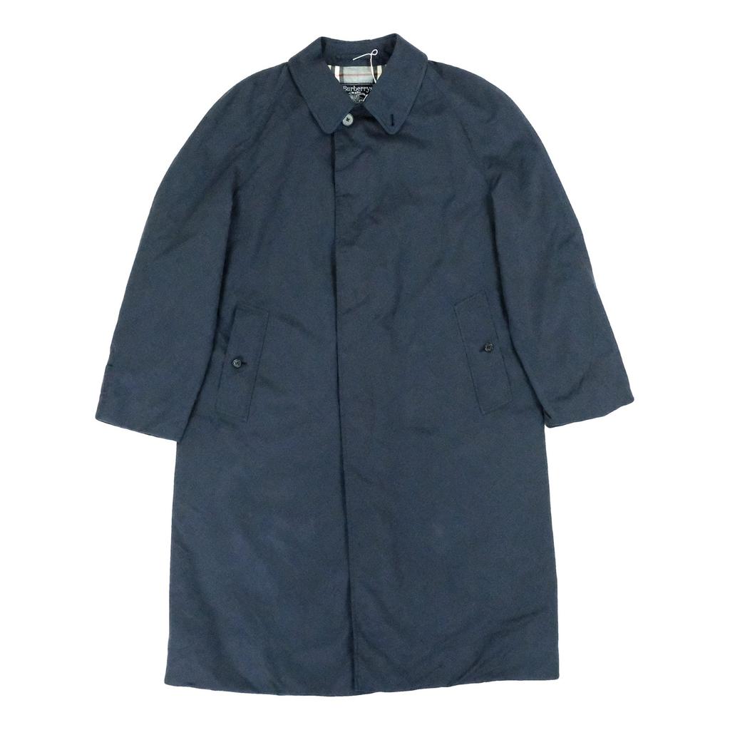 Burberry 90s Navy Trenchcoat