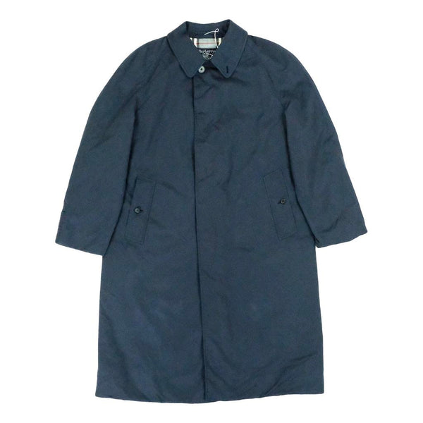 Burberry 90s Navy Trenchcoat