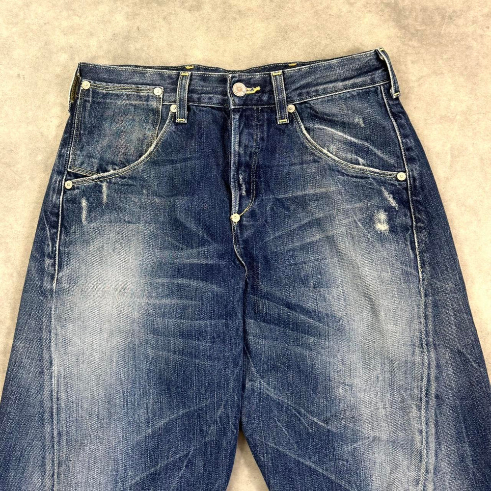 Levis engineered twisted jeans