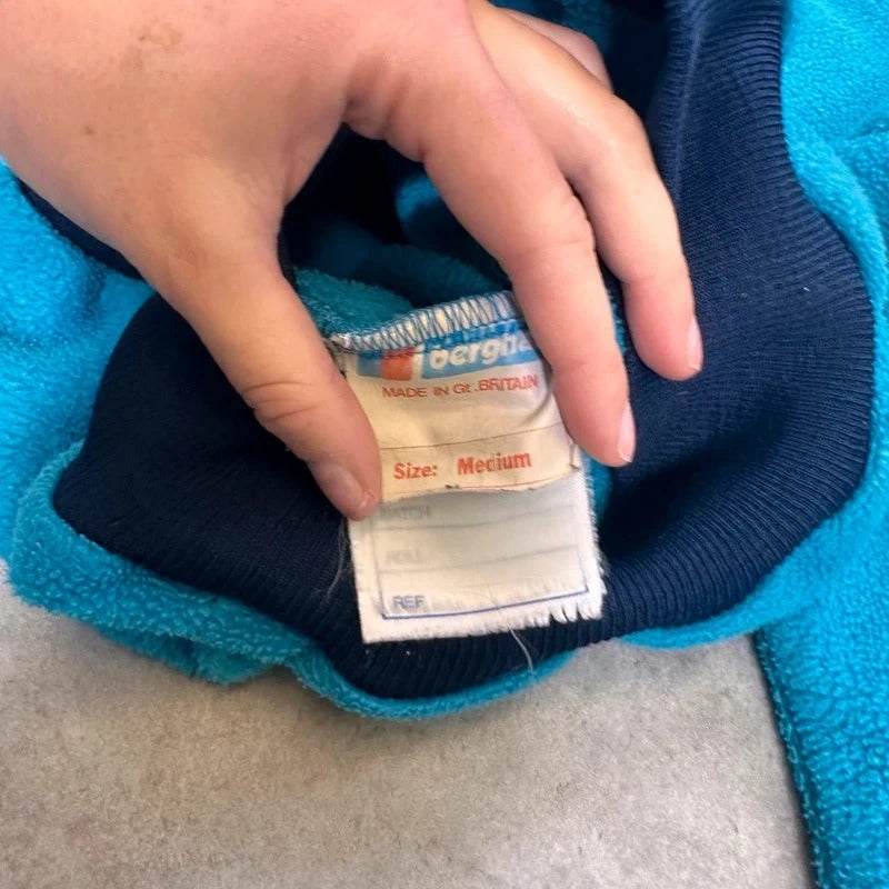 Vintage Berghaus aqua fleece