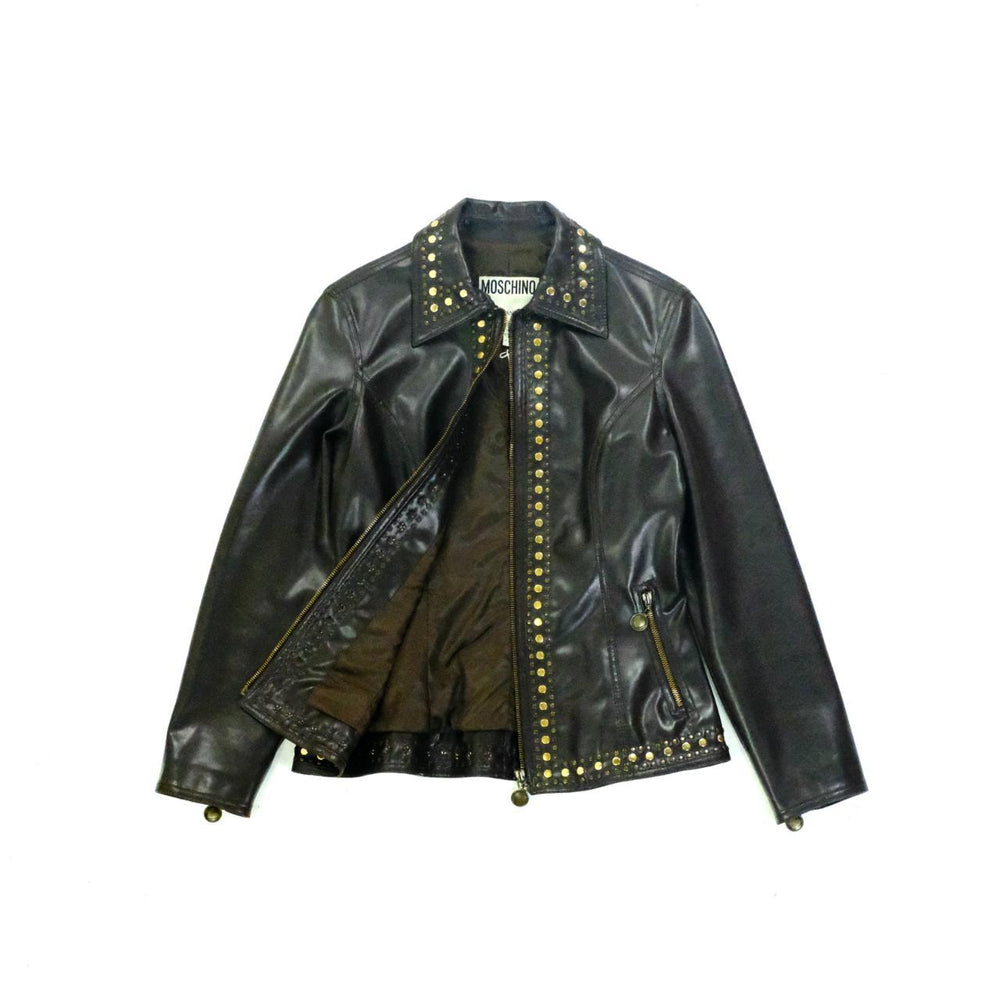 Vintage Moschino Studded jacket