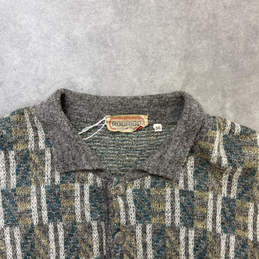 Vintage Abstract Knit Jumper