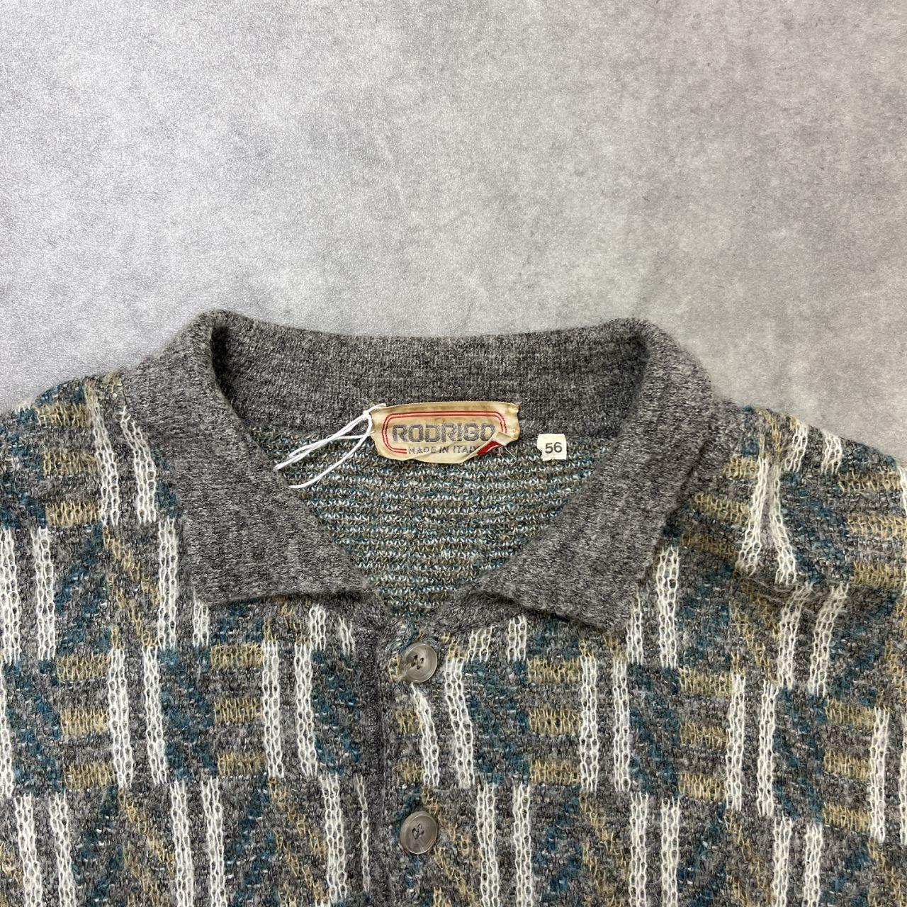 Vintage Abstract Knit Jumper