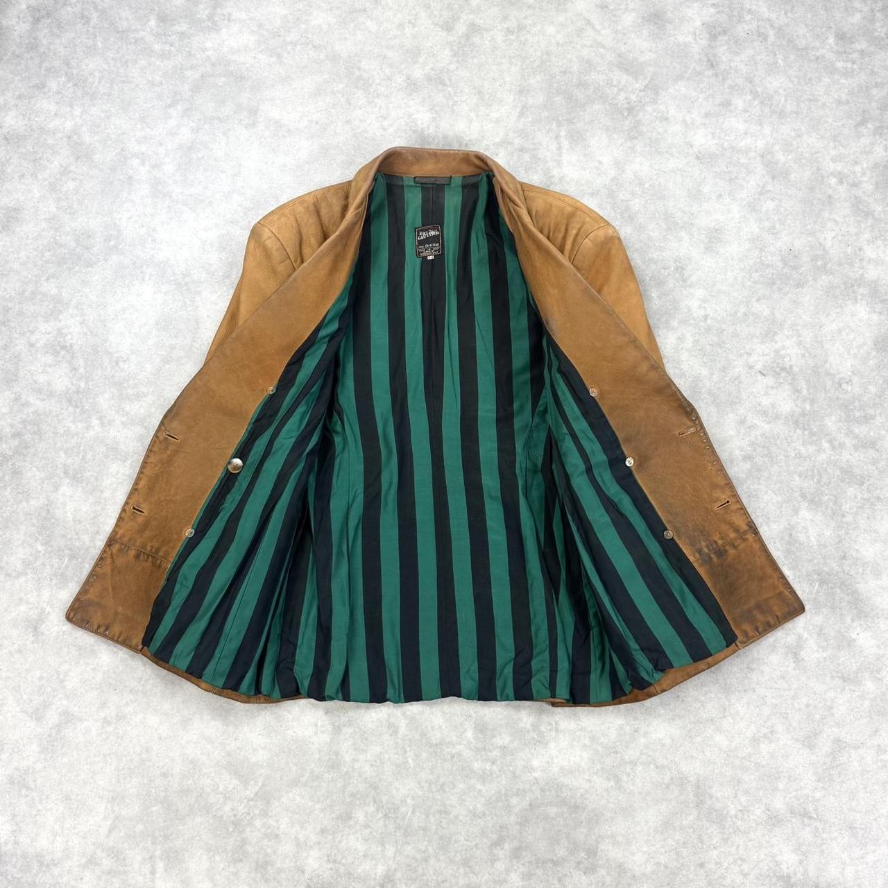 Vintage Jean Paul Gaultier leather jacket