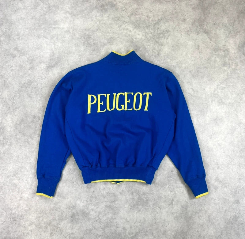 Vintage 80s Peugeot bomber jacket