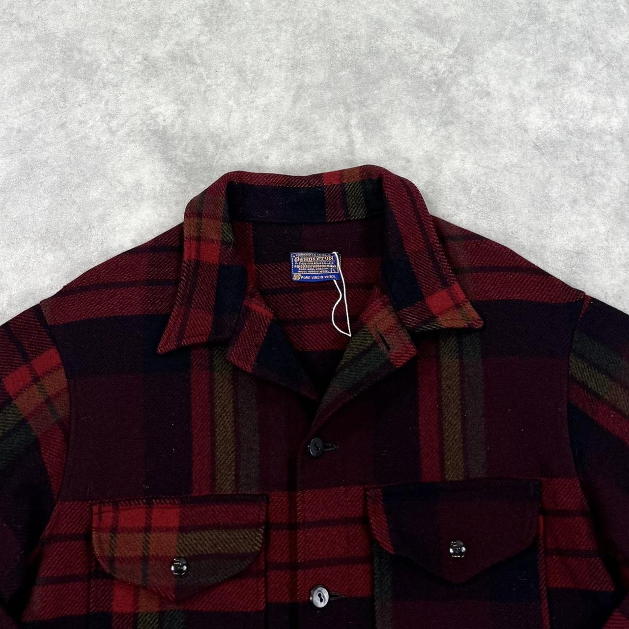Vintage Pendleton check wool jacket