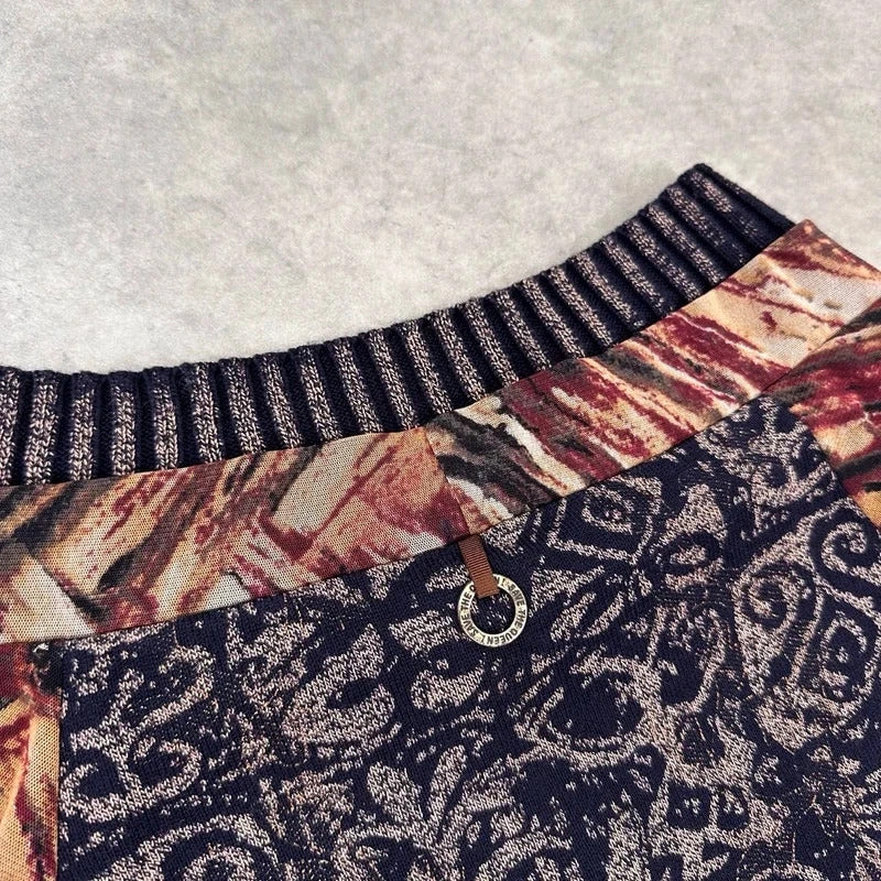Save The Queen Print Top
