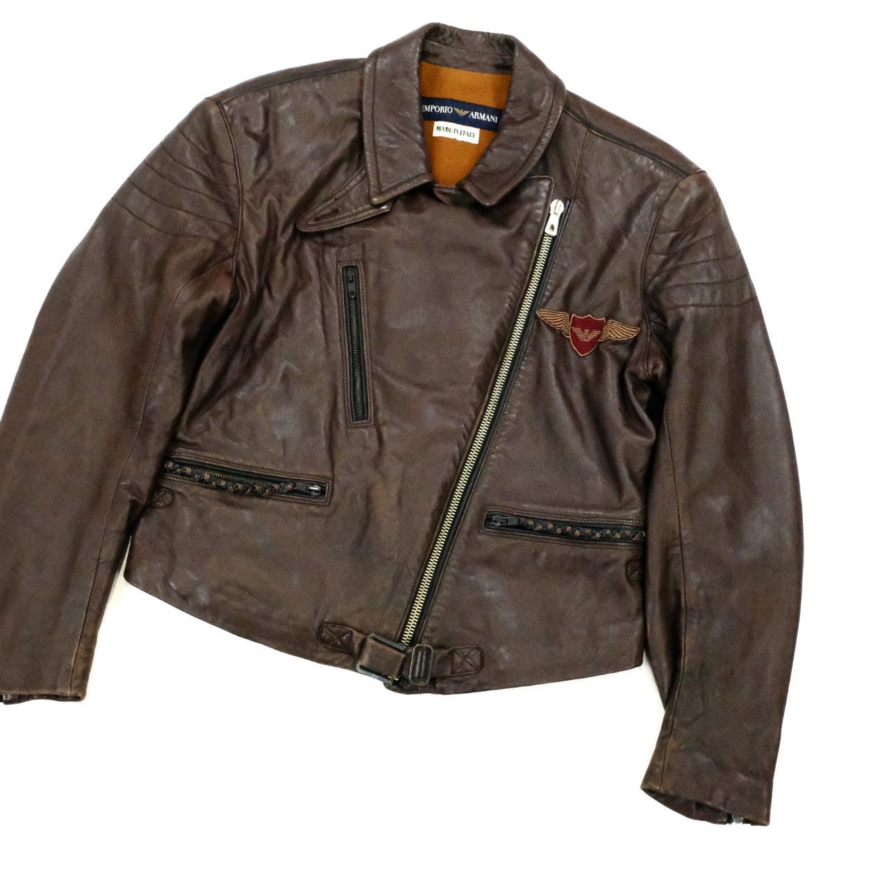 Armani leather jacket