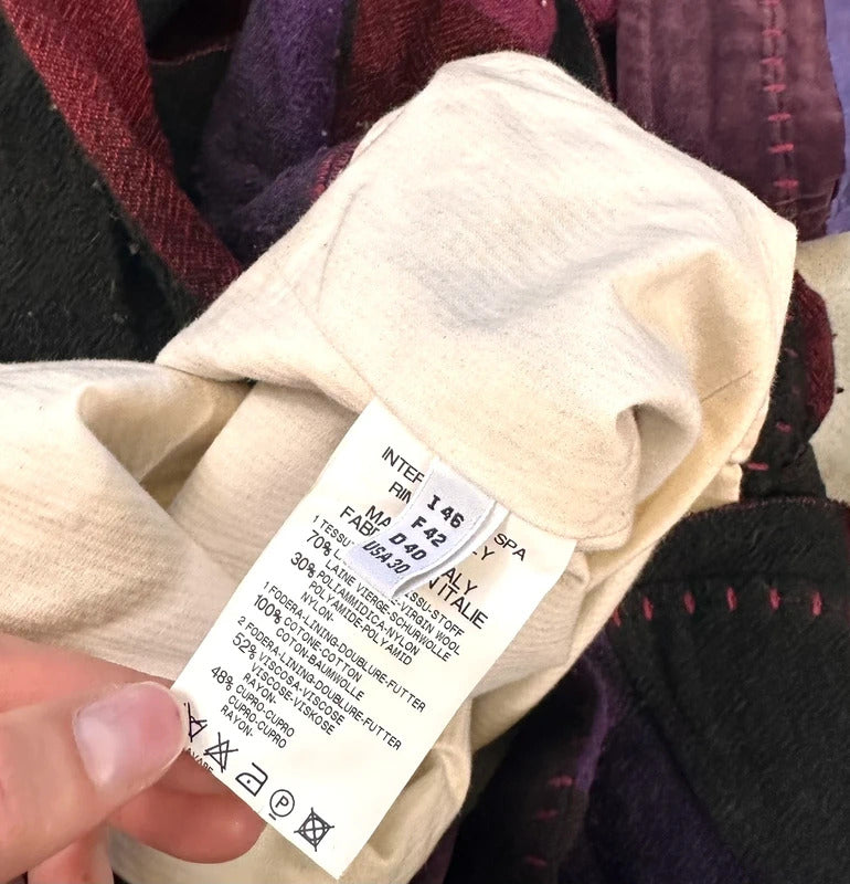 Marithe Francois Girbaud patchwork blazer