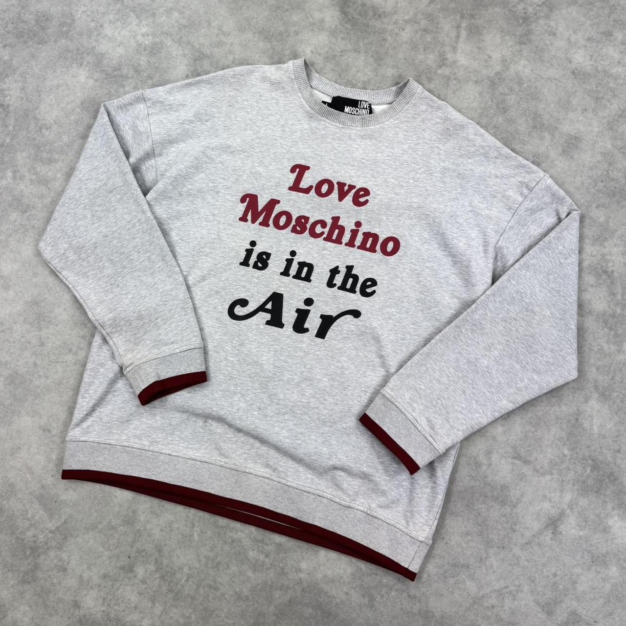 Moschino spell out jumper