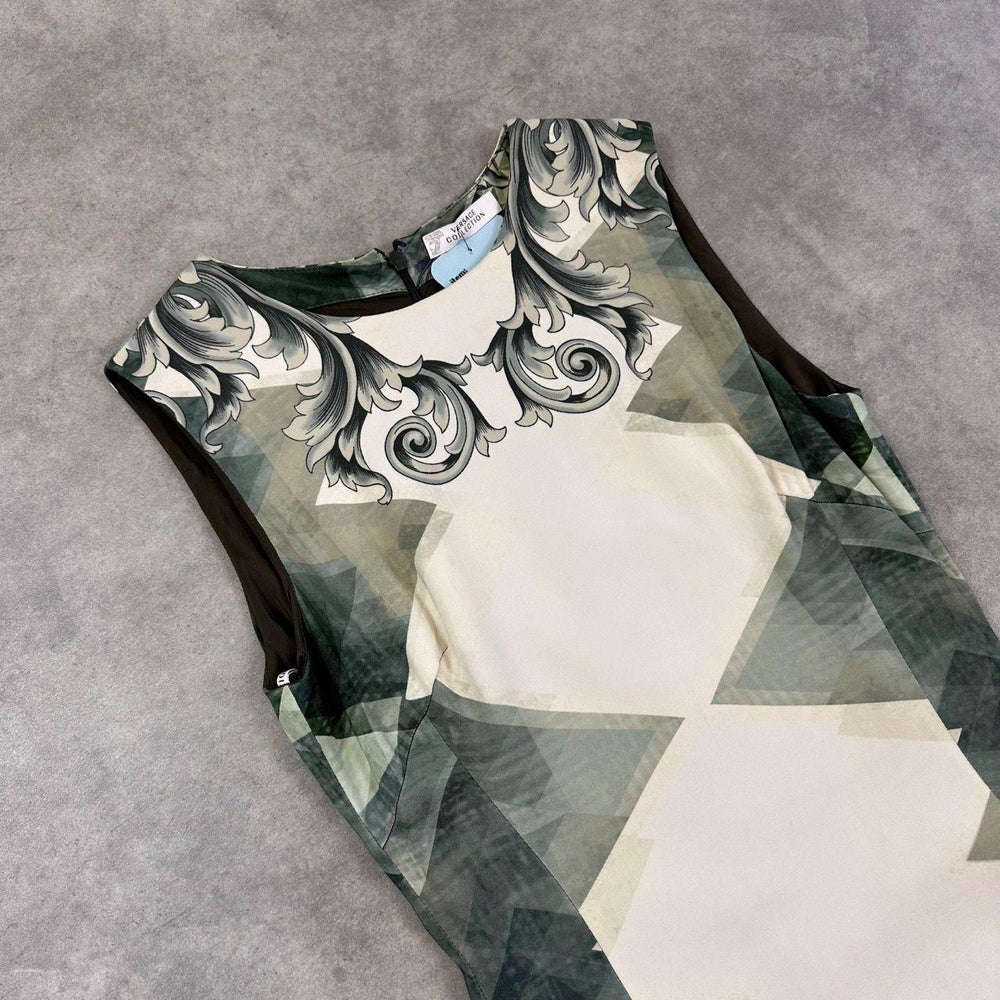 Versace Print Dress