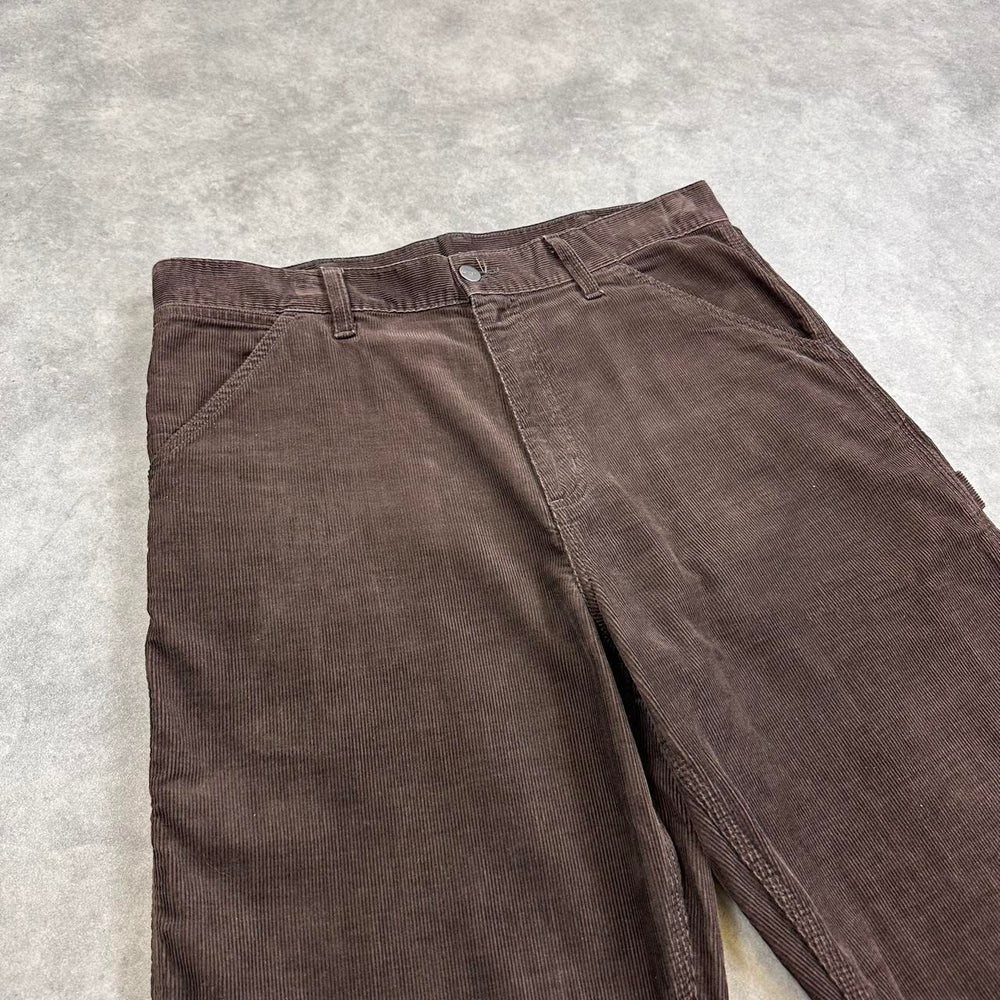 Carhartt Brown Corduroy Single Knee Pants