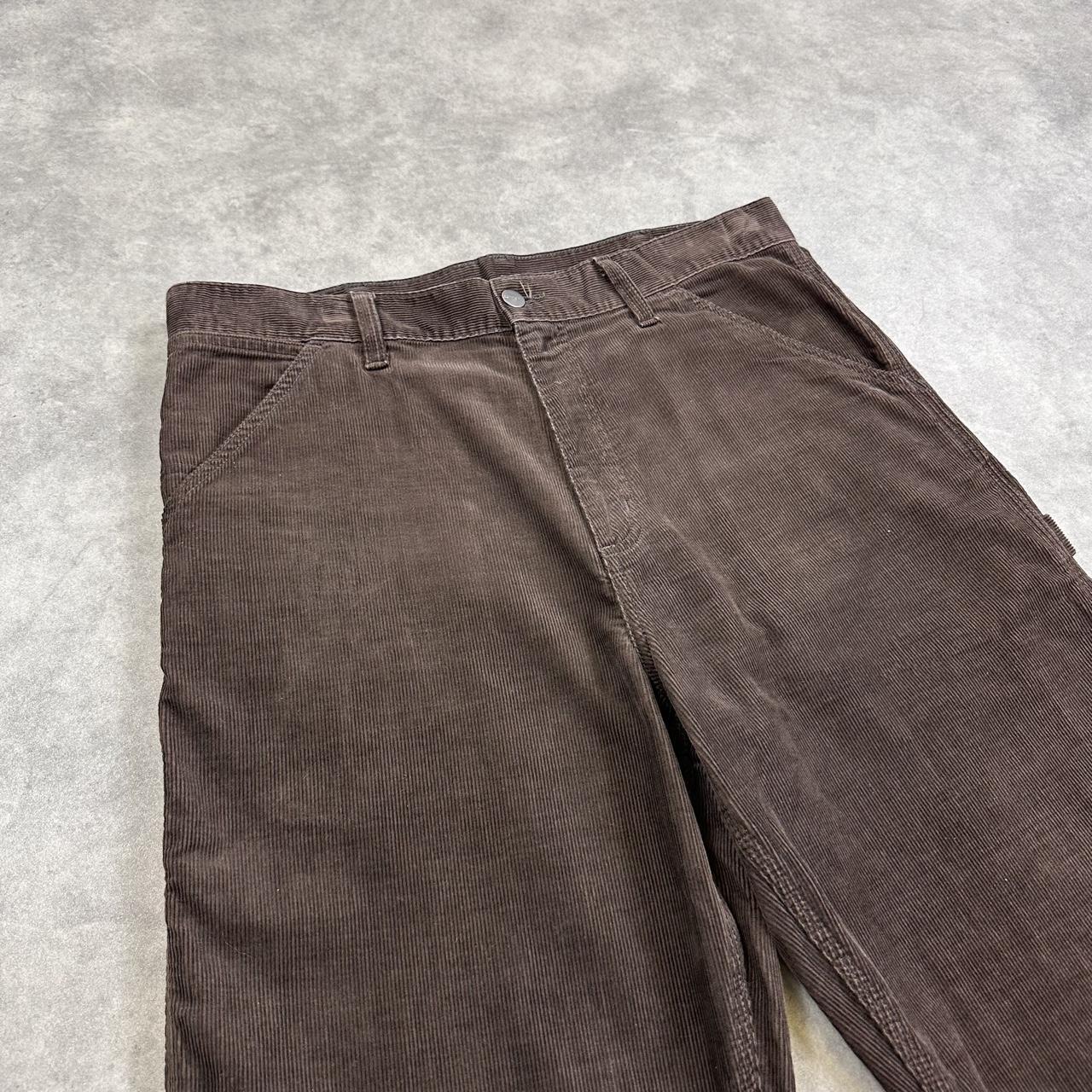 Carhartt Brown Corduroy Single Knee Pants