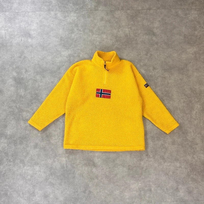 Vintage Napapijri sherpa fleece