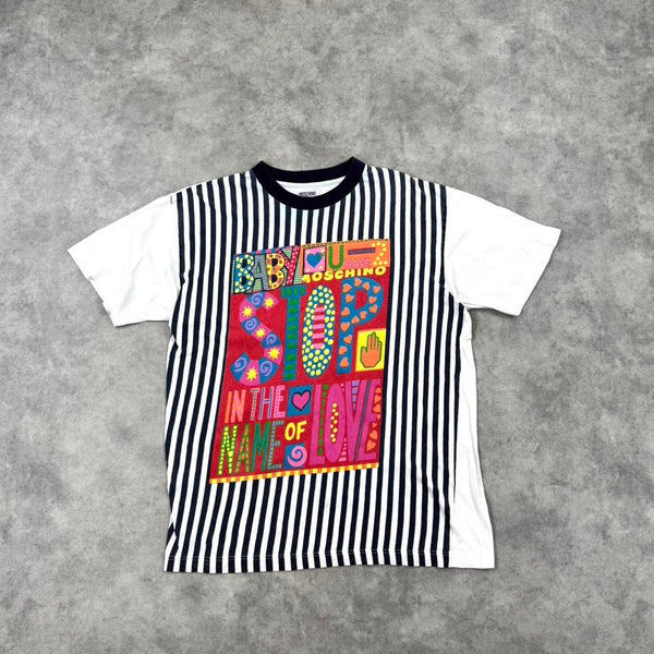 Vintage Moschino print t-shirt