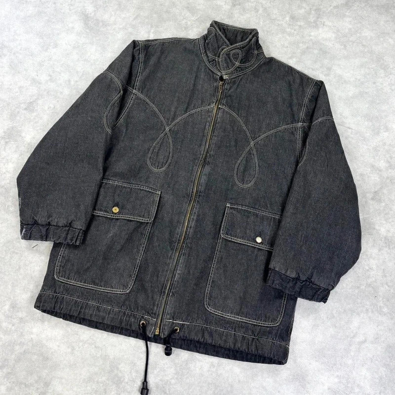 Vintage Moschino denim coat 90s