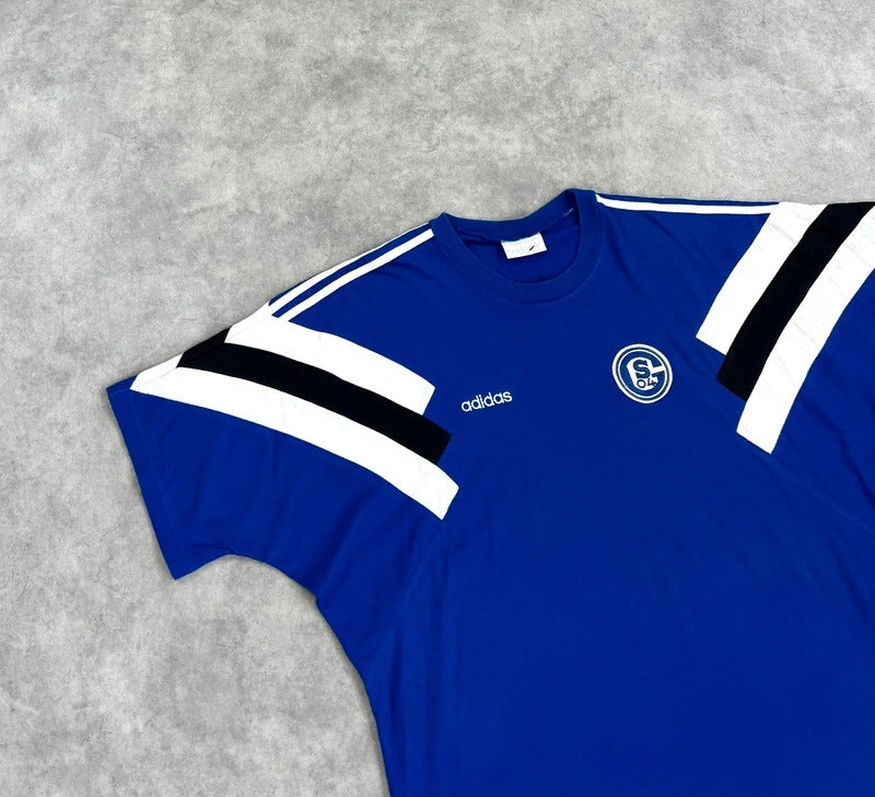 Vintage 1992-94 adidas Schalke FC t-shirt