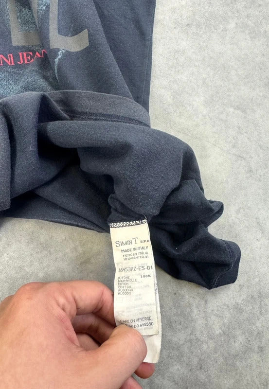 Vintage Armani Deep Blue print t-shirt