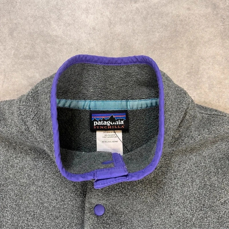 Patagonia grey fleece