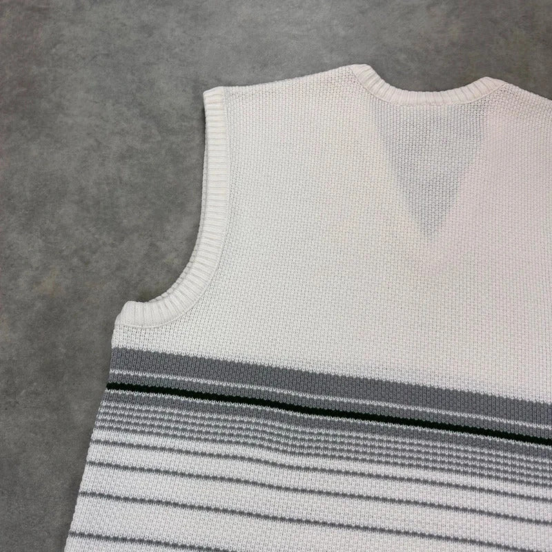 Vintage Lacoste v-neck vest