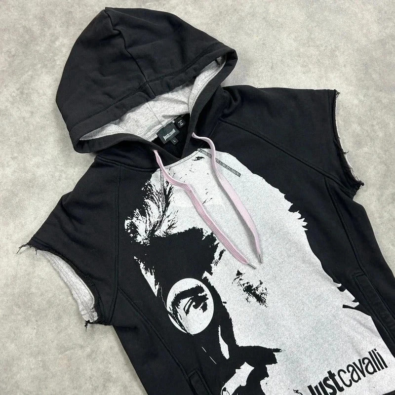 Roberto Cavalli print Hoodie