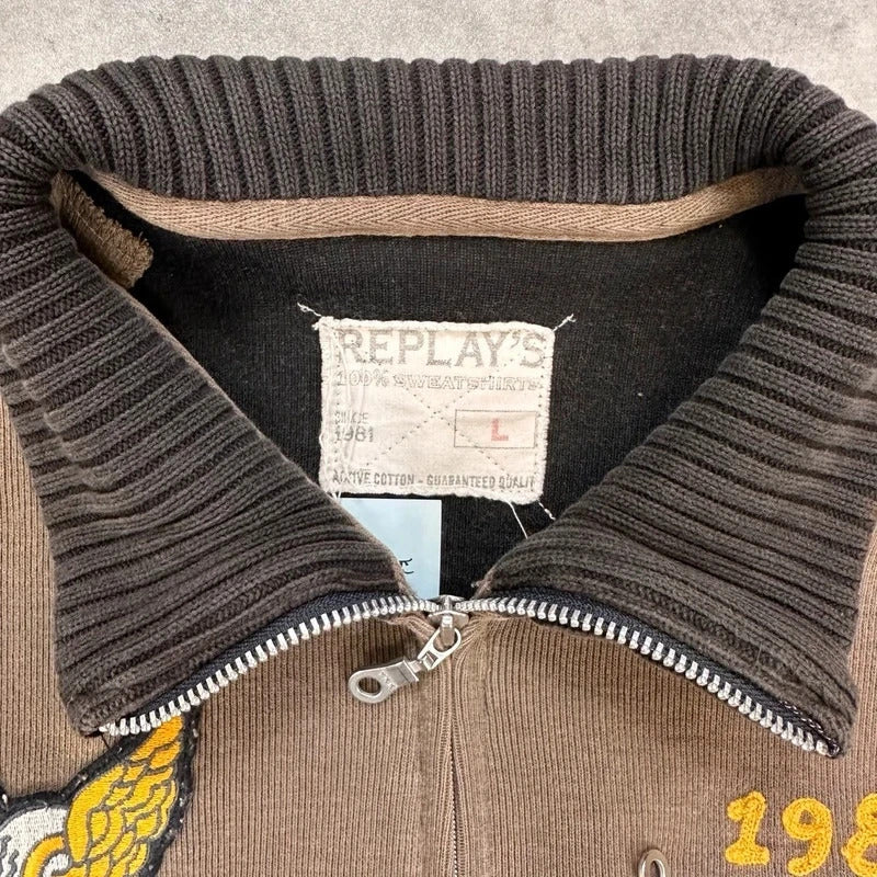 Replay varsity jacket