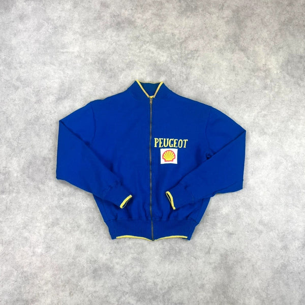 Vintage 80s Peugeot bomber jacket