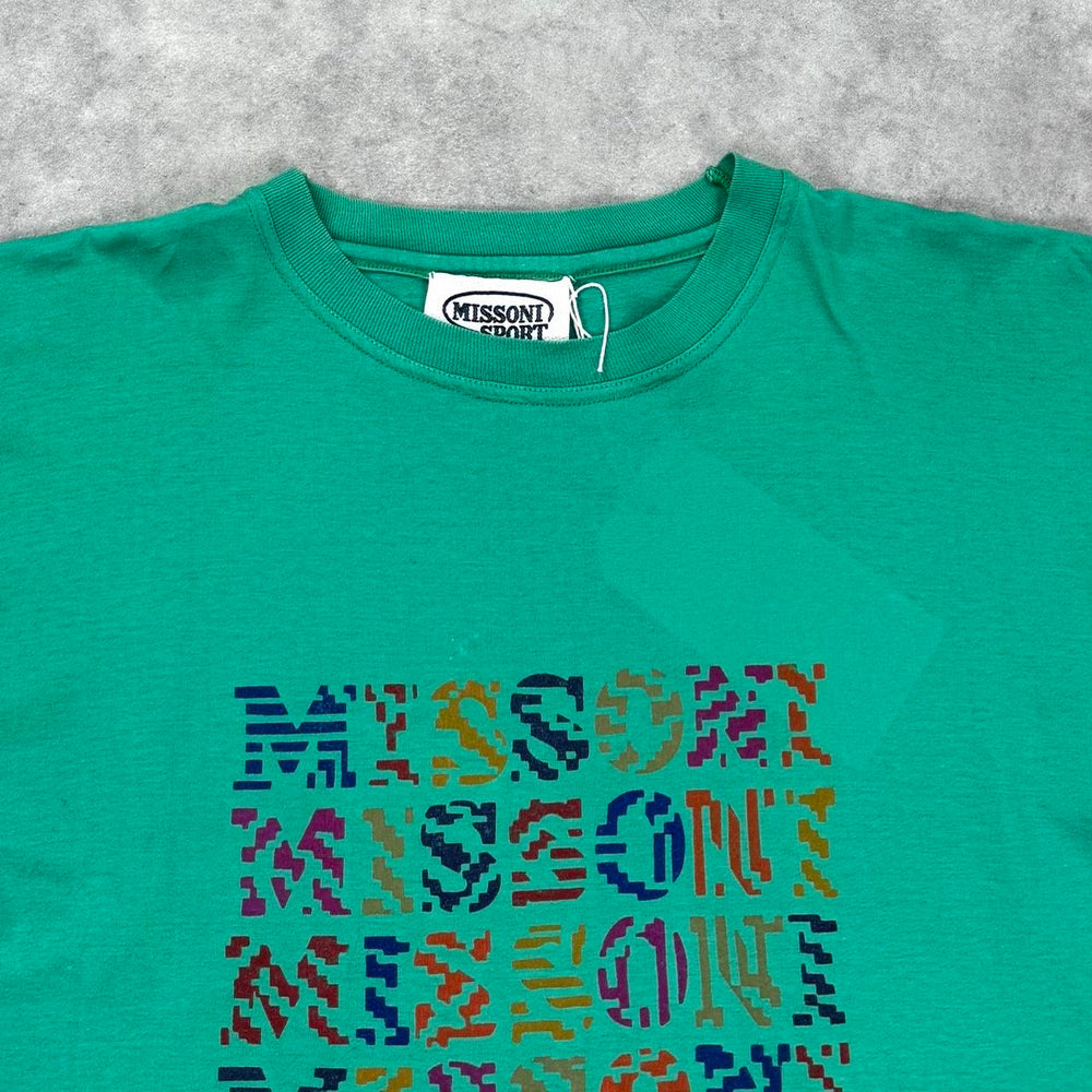Vintage Missoni spell out t-shirt