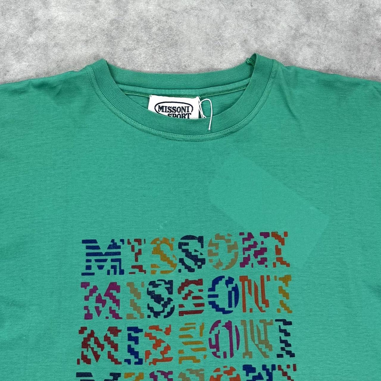Vintage Missoni spell out t-shirt